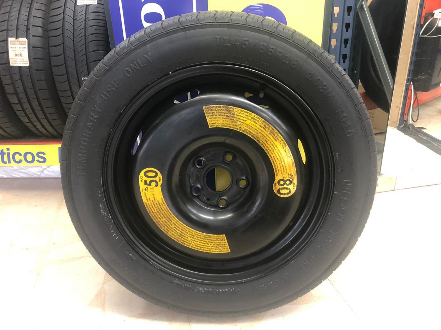 RUEDA REPUESTO GALLETA 18 VW TIGUAN RUEDA REPUESTO GALLETA 18 VW TIGUAN