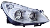 FARO DERECHO FONDO CROMADO OPEL CORSA D 2006-2011