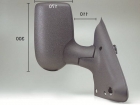 RETROVISOR DERECHO MANUAL BRAZO CORTO FORD TRANSIT 2000-2006