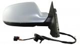 ESPEJO RETROVISOR ELECTRICO TERMICO DERECHO IMPRIMADO PLEGABLE ELECTRICAMENTE AUDI A3 2010- 3P(10 PINES)