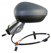 ESPEJO RETROVISOR ELECTRICO IMPRIMADO IZQUIERDO CON BASE CROMADA CITROEN C3/DS3 2010-