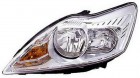 FARO XENON IZQUIERDO FONDO CROMADO FORD FOCUS 2008-