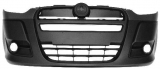 PARAGOLPES DELANTERO CON HUECOS PARA ANTINIEBLAS FIAT DOBLO 2010-